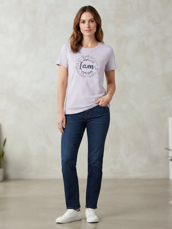Member's Mark Tops - Motivational I Am custom Tee